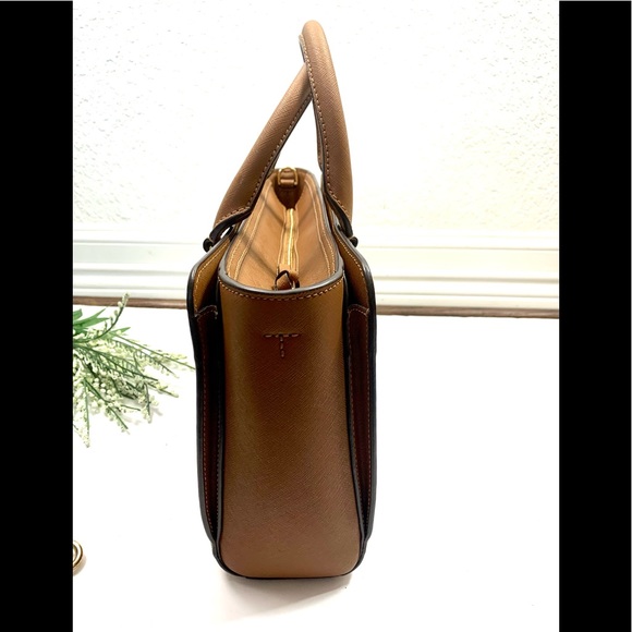 Tory Burch Medium Micro Leather Robinson Tote - Picture 6 of 16